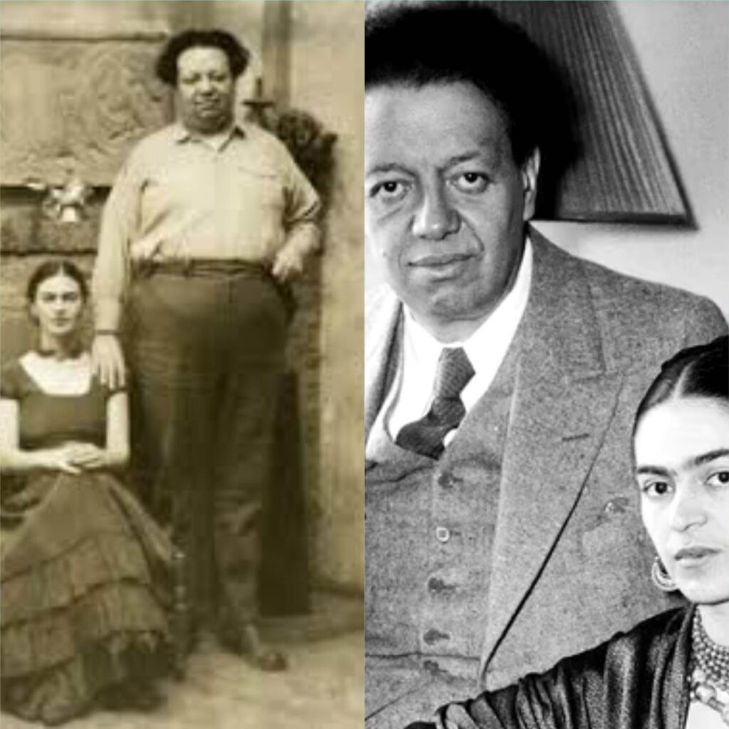 Frida Kahlo y Diego Rivera 