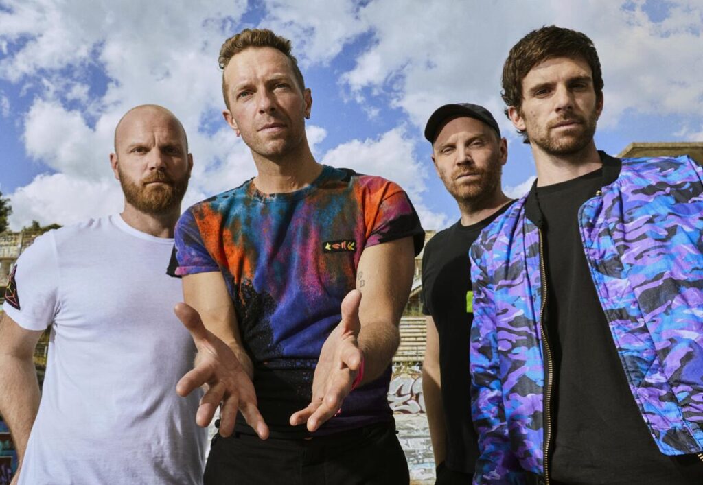 La banda Coldplay 