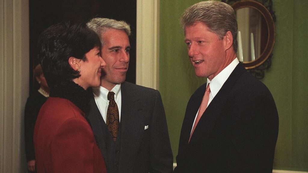 Jeffrey Epstein con Clinton 