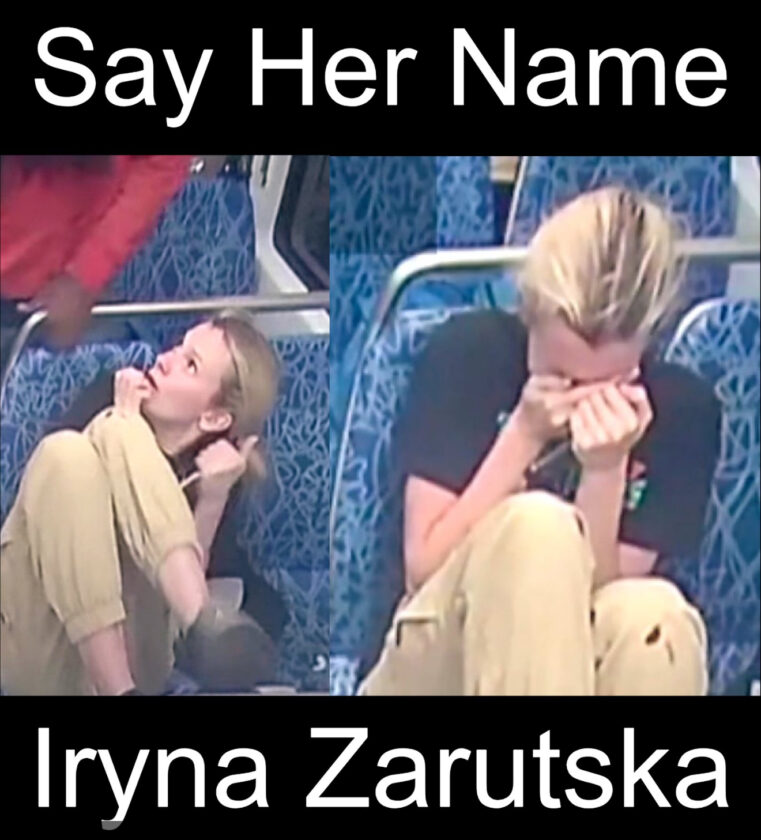 Say her name el hashtag por la muerte de Iryna 
