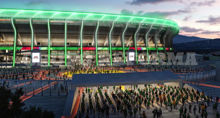 Estadio Ciudad de México antes Azteca proyecto 