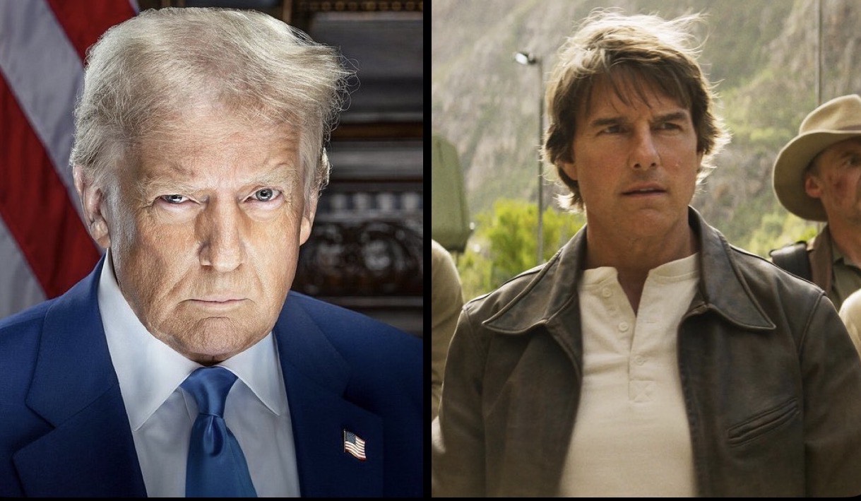 Tom Cruise y Donald Trump fotos individuales