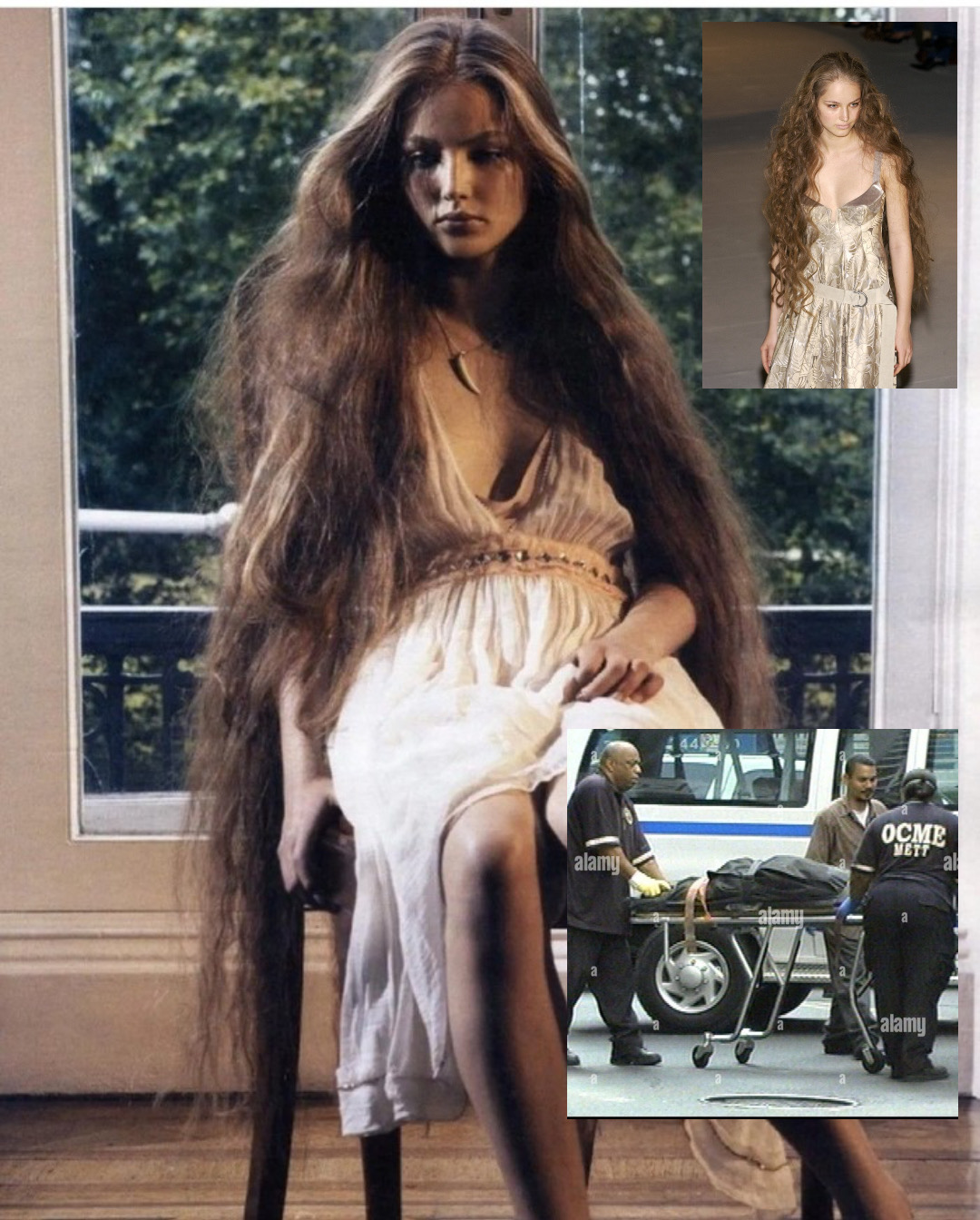 Ruslana Korshunova modelo que se lanzó de un noveno piso en Nueva York