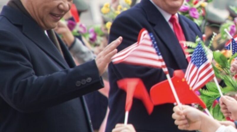Donald Trump visita China
