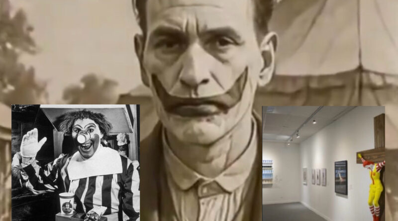 Ronald McDonald foto creepy